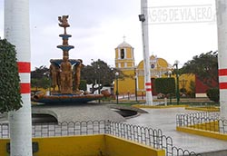 plaza de armas de Jequetepeque
